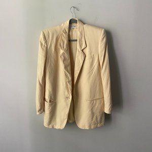 Beautiful Yellow Blazer Size 8